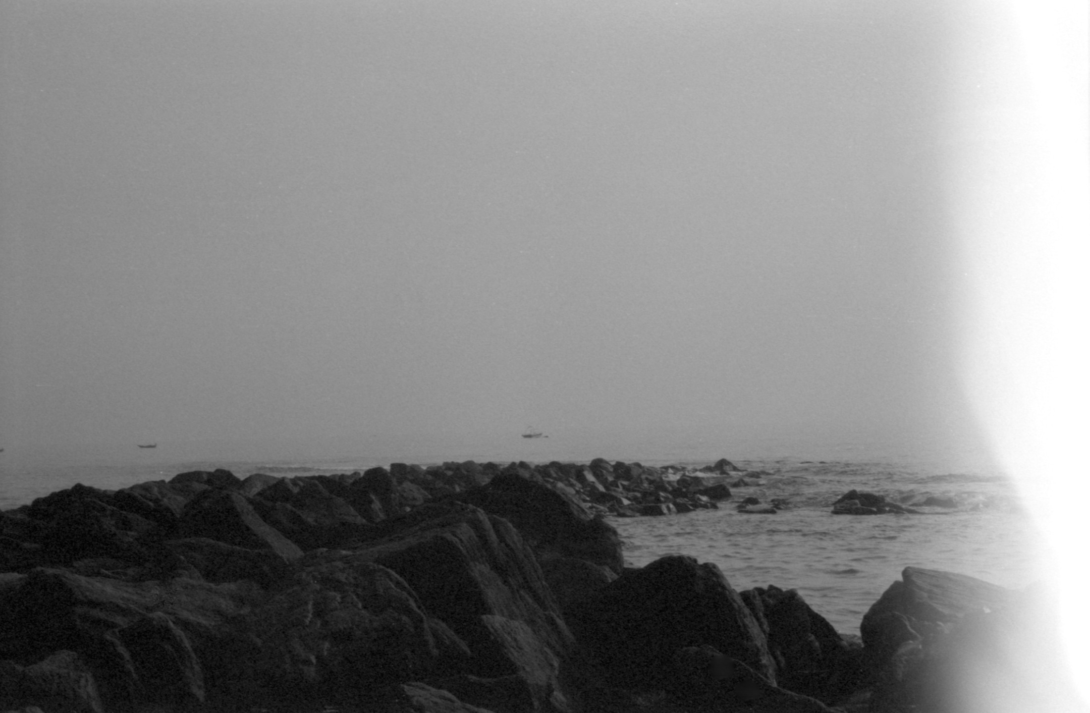 Rockbed on Rushikonda Beach